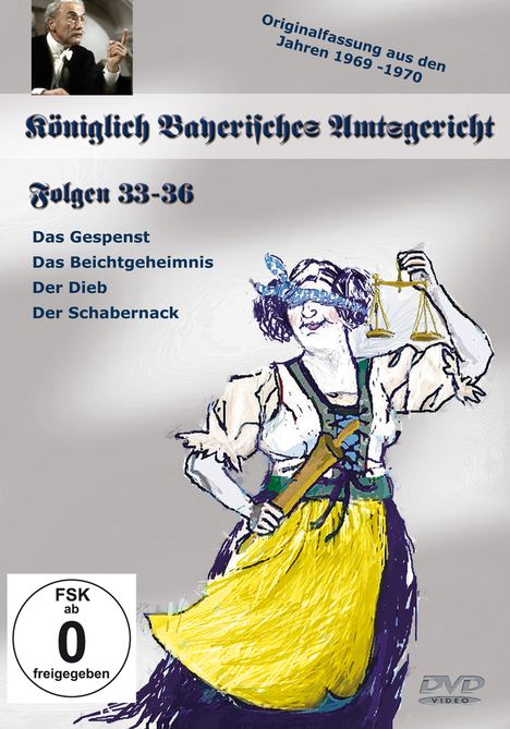 Königlich Bayerisches Amtsgericht Folgen 33-36, DVD