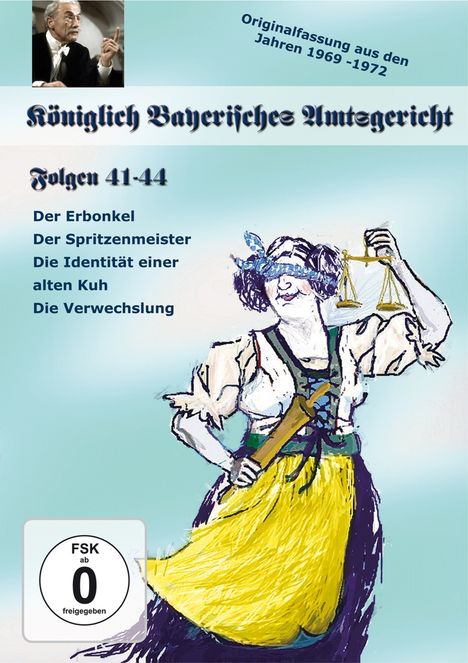 Königlich Bayerisches Amtsgericht Folgen 41-44, DVD