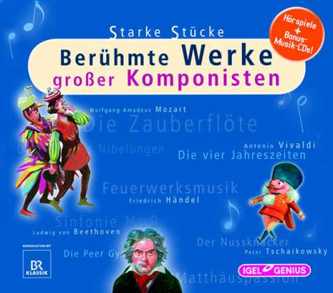 Starke Stücke für Kinder - Berühmte Werke großer Komponisten, 16 CDs