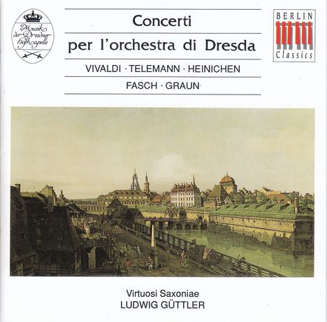 Virtuosi Saxoniae - Concerti per l'orchestra di Dresda, CD