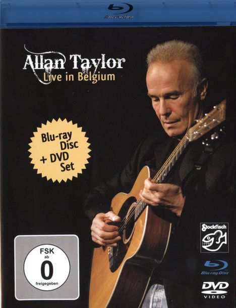 Allan Taylor: Live In Belgium 2007 (Blu-ray + DVD), 1 Blu-ray Disc und 1 DVD