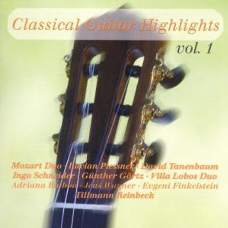 Classical Guitar Highlights Vol.1, CD