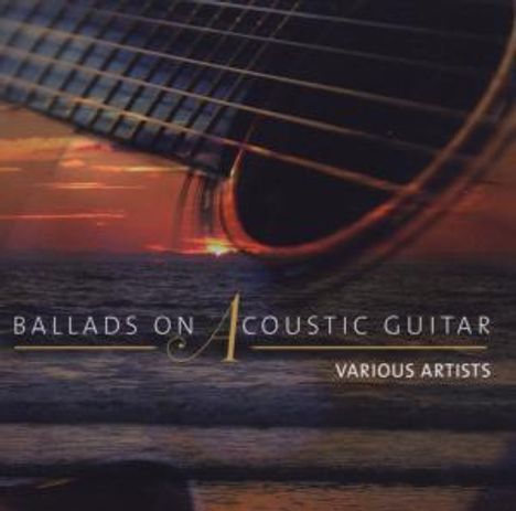 Ballads On Acoustic Guitar, CD