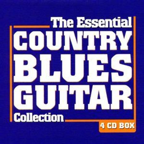 The Essential Country Blues Collection, 4 CDs
