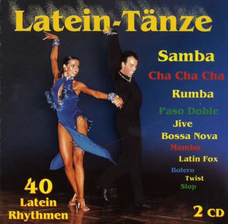 Latein-Tänze, 2 CDs