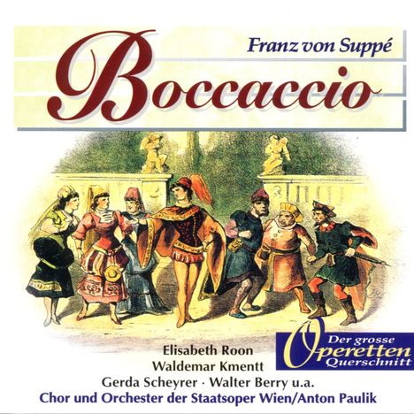 Franz von Suppe (1819-1895): Boccaccio (Az), CD