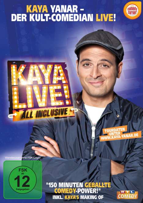 Kaya Yanar Live - All inclusive, DVD