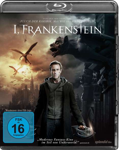 I, Frankenstein (Blu-ray), Blu-ray Disc
