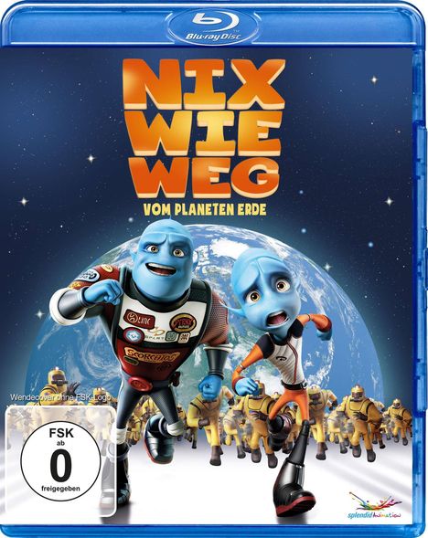 Nix wie weg - vom Planeten Erde (Blu-ray), Blu-ray Disc