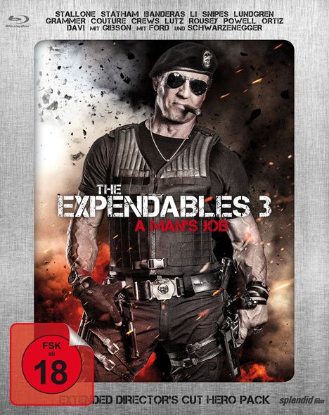 The Expendables 3 (Director's Cut) (Blu-ray im Hero Pack), Blu-ray Disc