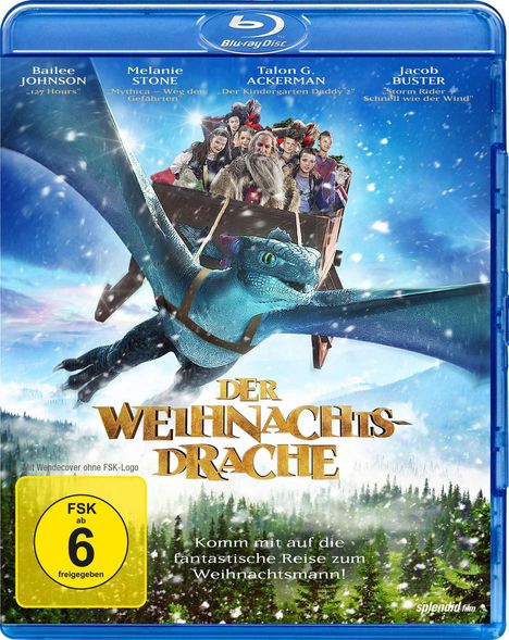 Der Weihnachtsdrache (Blu-ray), Blu-ray Disc