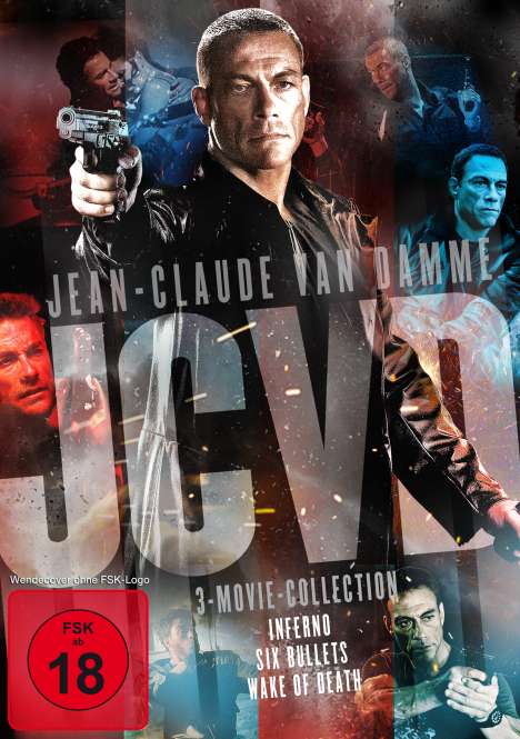 Jean-Claude Van Damme 3-Movie-Collection, 3 DVDs