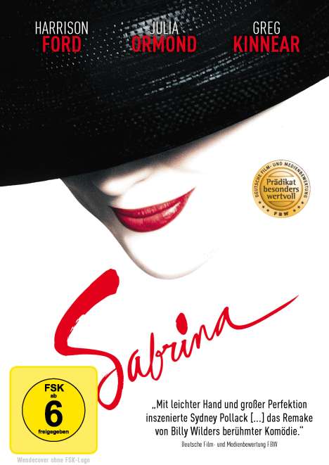Sabrina (1995), DVD