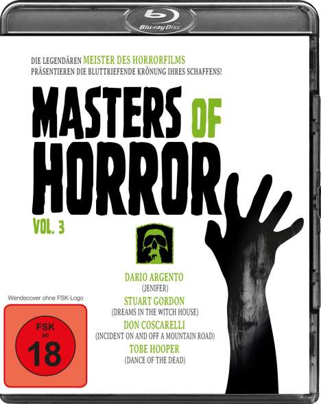 Masters of Horror Vol. 3 (Blu-ray), Blu-ray Disc
