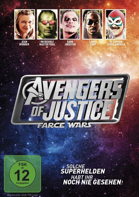 Avengers of Justice - Farce Wars, DVD