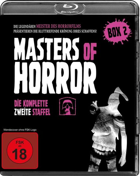 Masters of Horror Staffel 2 (Blu-ray), 4 Blu-ray Discs