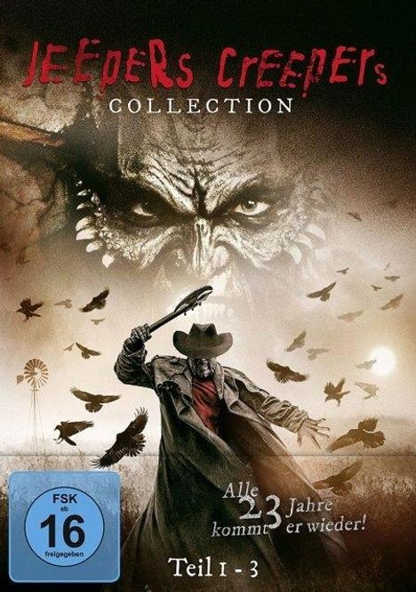 Jeepers Creepers Collection 1-3 (Limited Edition), 3 DVDs