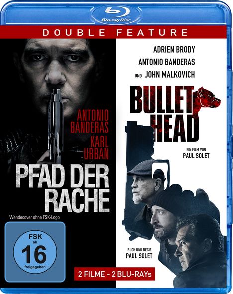 Pfad der Rache / Bullet Head (Blu-ray), 2 Blu-ray Discs