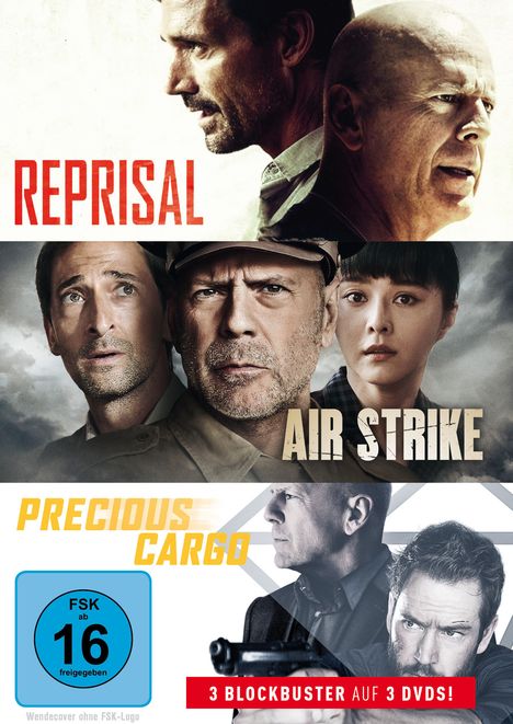 Bruce Willis Triple Feature, 3 DVDs