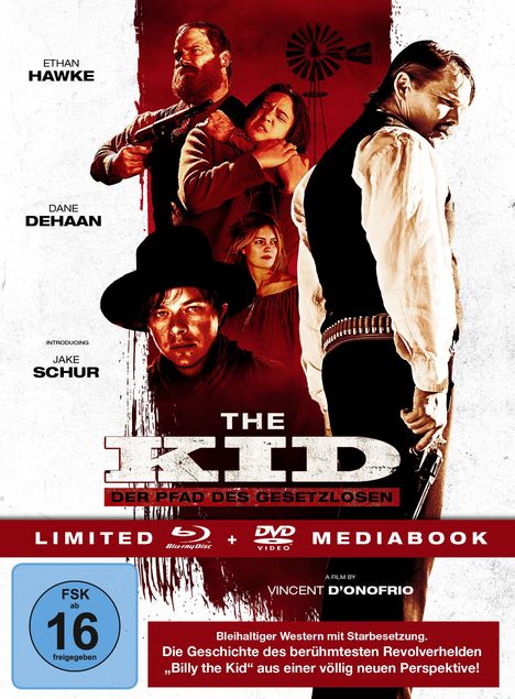 The Kid - Der Pfad des Gesetzlosen (Blu-ray &amp; DVD im Mediabook), 1 Blu-ray Disc und 1 DVD