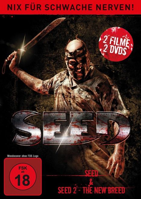 Seed Double Feature, 2 DVDs