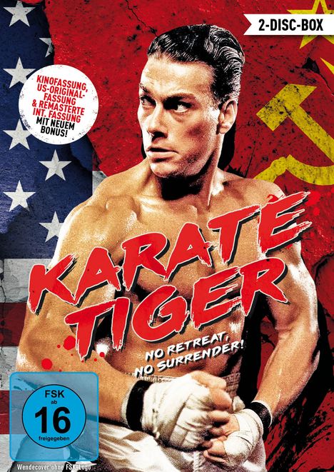 Karate Tiger, 2 DVDs