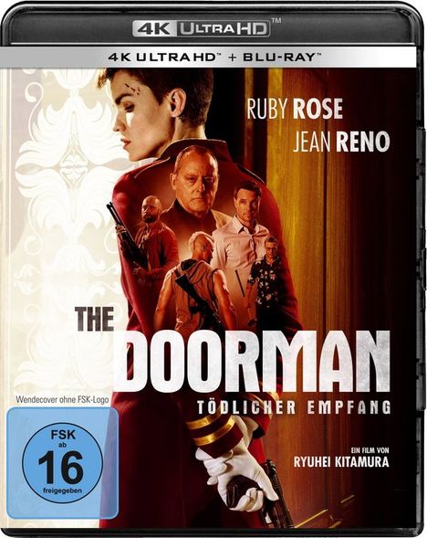 The Doorman (Ultra HD Blu-ray &amp; Blu-ray), 1 Ultra HD Blu-ray und 1 Blu-ray Disc