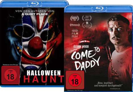 Halloween Haunt / Come To Daddy (Blu-ray), 2 Blu-ray Discs