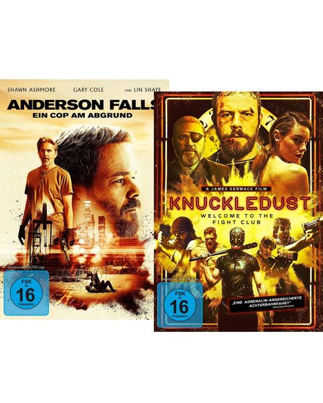 Anderson Falls / Knuckledust, 2 DVDs