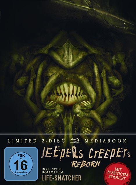 Jeepers Creepers: Reborn (Blu-ray im Mediabook), 2 Blu-ray Discs