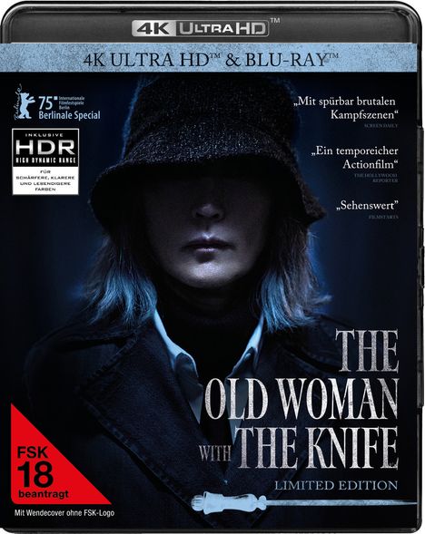 The Old Woman with the Knife (Ultra HD Blu-ray & Blu-ray), 1 Ultra HD Blu-ray und 1 Blu-ray Disc