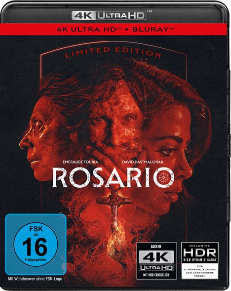 Rosario (Ultra HD Blu-ray & Blu-ray), 1 Ultra HD Blu-ray und 1 Blu-ray Disc