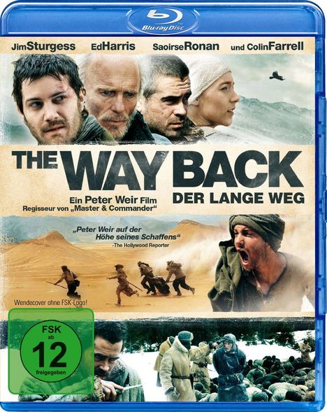 The Way Back - Der lange Weg (Blu-ray), Blu-ray Disc