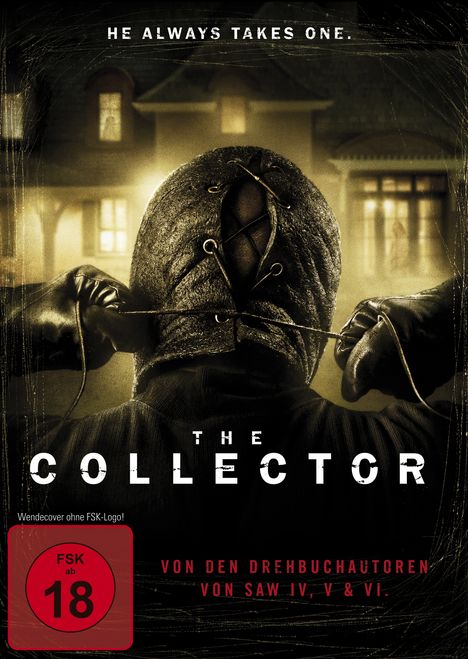 The Collector - He Always Takes One, DVD