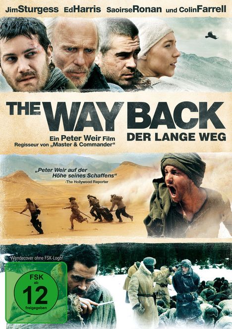 The Way Back - Der lange Weg, DVD