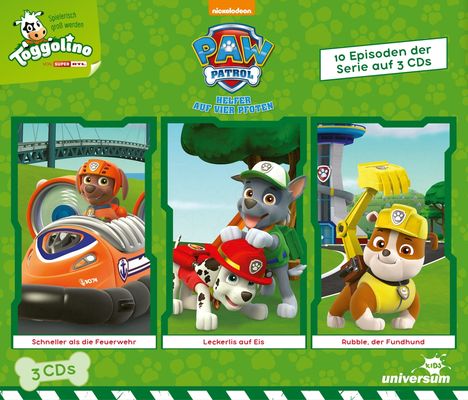 PAW Patrol Hörspielbox 2, 3 CDs