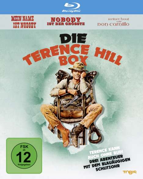 Die Terence Hill Box (Blu-ray), 3 Blu-ray Discs