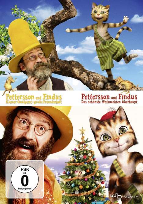 Pettersson und Findus 1 &amp; 2, 2 DVDs