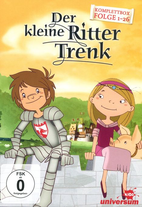 Der kleine Ritter Trenk (Komplettbox), 6 DVDs