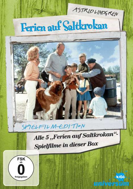 Ferien auf Saltkrokan 1-5, 5 DVDs
