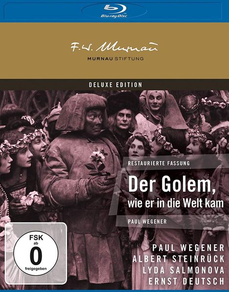 Der Golem, wie er in die Welt kam (Blu-ray), Blu-ray Disc