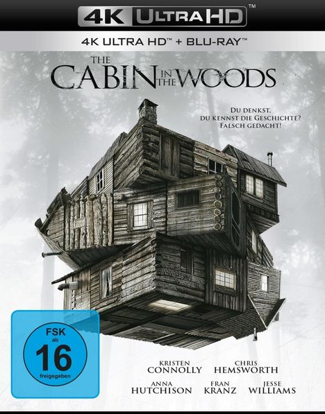 The Cabin In The Woods (Ultra HD Blu-ray &amp; Blu-ray), 1 Ultra HD Blu-ray und 1 Blu-ray Disc