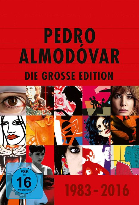 Pedro Almodóvar - Die grosse Edition, 17 DVDs
