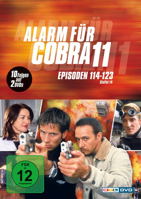 Alarm für Cobra 11 Staffel 14, 2 DVDs