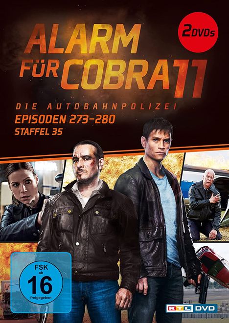 Alarm für Cobra 11 Staffel 35, 2 DVDs