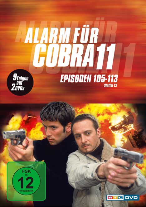 Alarm für Cobra 11 Staffel 13, 2 DVDs