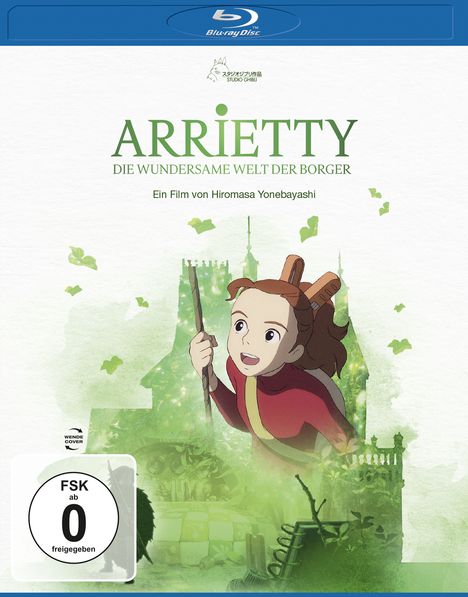 Arrietty - Die wundersame Welt der Borger (White Edition) (Blu-ray), Blu-ray Disc