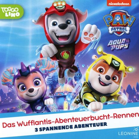 Paw Patrol CD 75 - Das Wufflantis-Abenteuerbucht-Rennen, CD