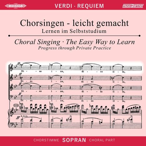 Chorsingen leicht gemacht - Giuseppe Verdi: Requiem (Sopran), 2 CDs