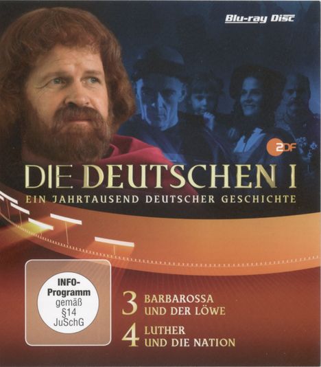 Die Deutschen Teil 3+4: Barbarossa / Luther (Blu-ray), Blu-ray Disc
